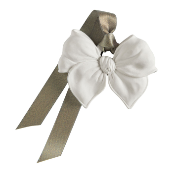 Preview: Geschenkbeutel gold mit Raumduft Musc Irisé, Duftornament und Armband