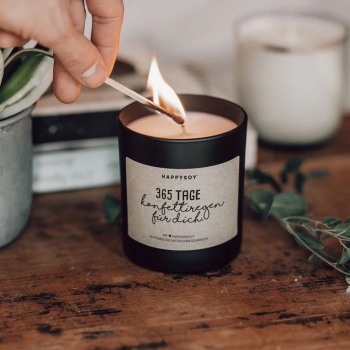 Preview: HAPPYSOY Duftkerze - 365 Tage Konfettiregen für Dich