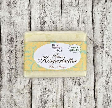 Feste Körperbutter Litsea Mango
