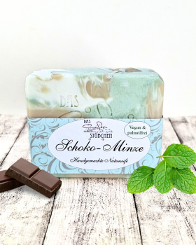 SCHOKO-MINZE Handgemachte Naturseife vegan & palmölfrei