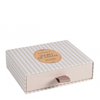 Preview: Präsentbox Duftstein und Zerstäuber Secret de Santal