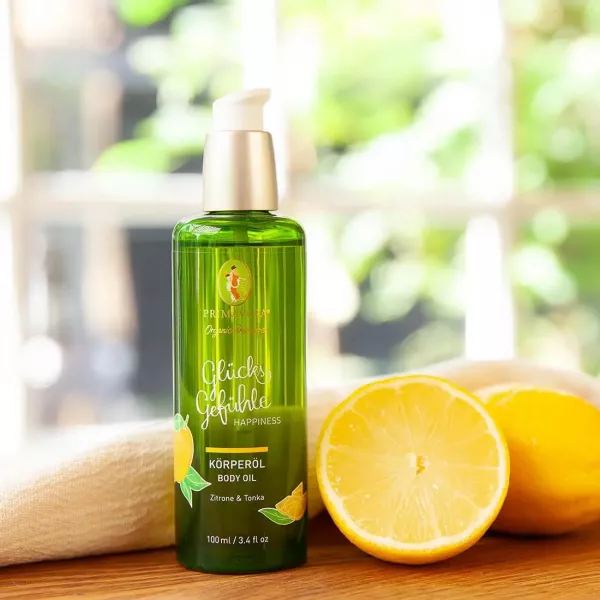 Glücksgefühle Körperöl