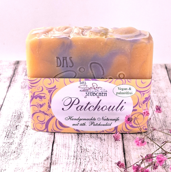 Patchouli Handgemachte Naturseife vegan & palmölfrei