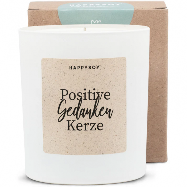 HAPPYSOY Duftkerze - Positive Gedanken