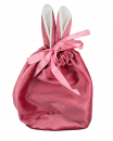 Geschenkbeutel Hase pink